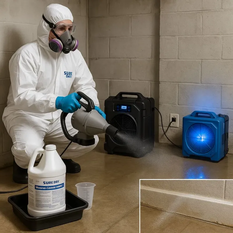 Sanitization and Odor Removal process in McComb, OH