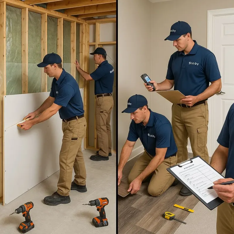 Repairs and Reconstruction process in McComb, OH