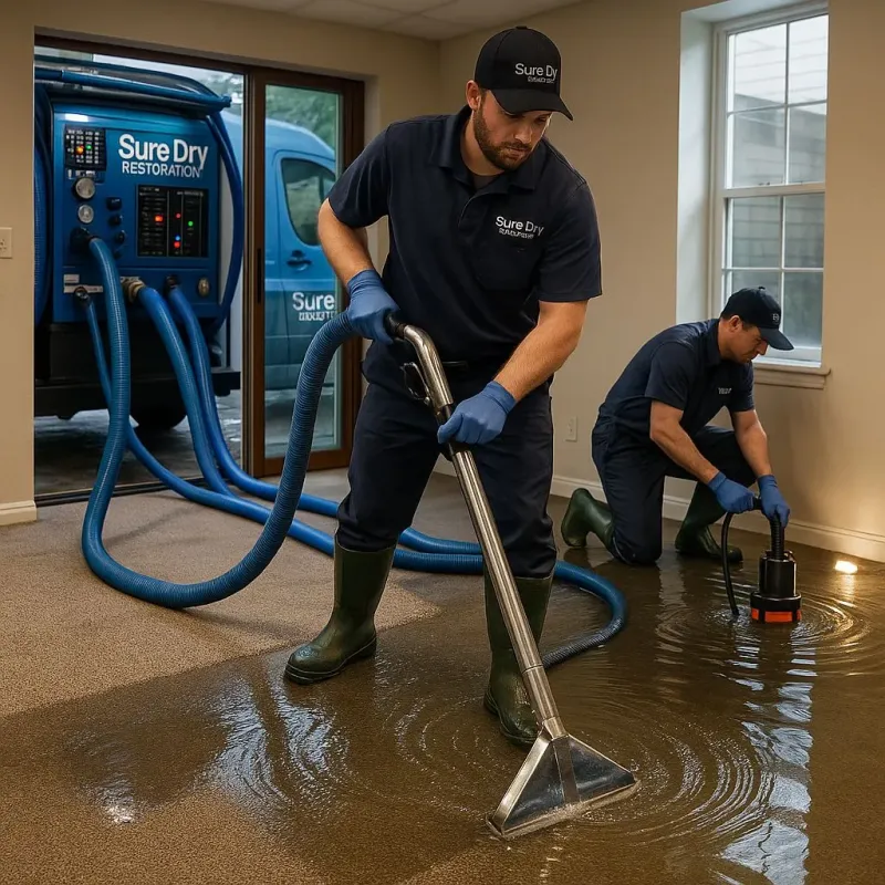 Water Extraction and Removal process in McComb, OH